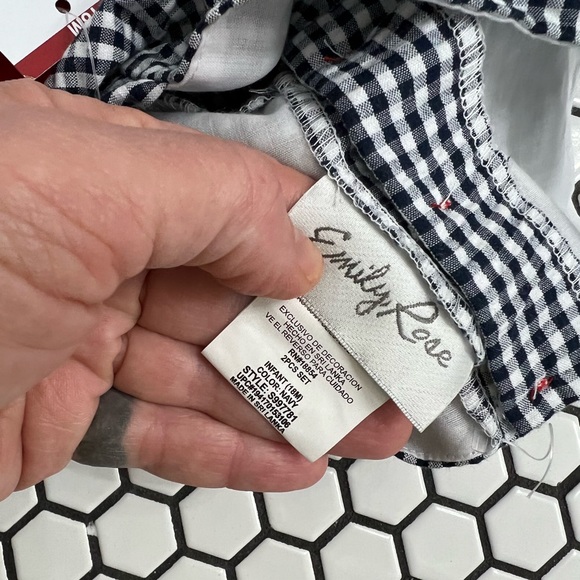 NWT emily rose 18 months 2 piece set dress and bloomers - Picture 3 of 6